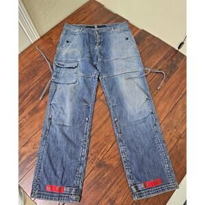 Marithe Francois Girbaud  jeans vintage wide leg Mens size 34